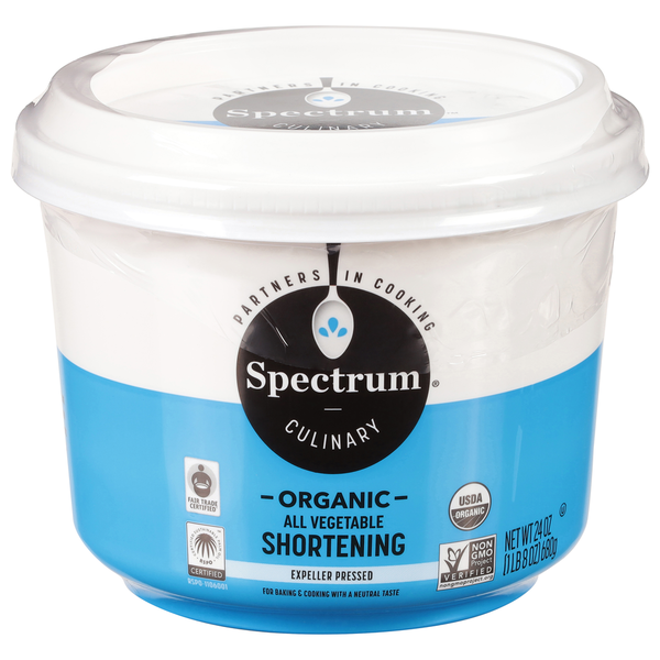 Baking Ingredients Spectrum Shortening, Organic, All-Vegetable hero