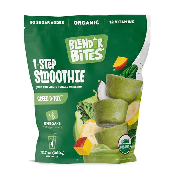 Blender Bites 1-Step Smoothie Green D-Tox hero