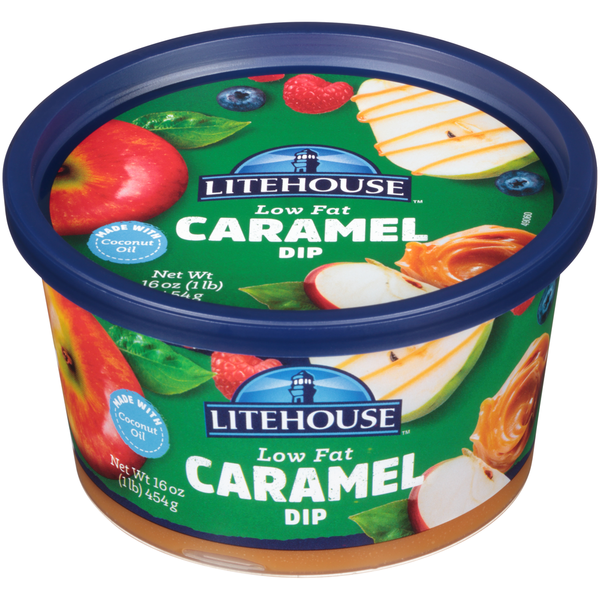 Fresh Dips & Tapenades Litehouse Dip, Low Fat Caramel hero