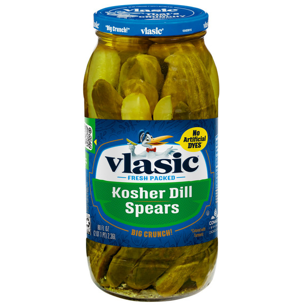 Pickled Goods & Olives Vlasic Kosher Keto Friendly Dill Pickle Spears hero