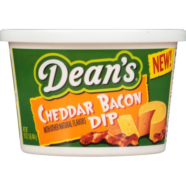 Preserved Dips & Spreads Dean's Dip Cheddar Bacon Tub hero