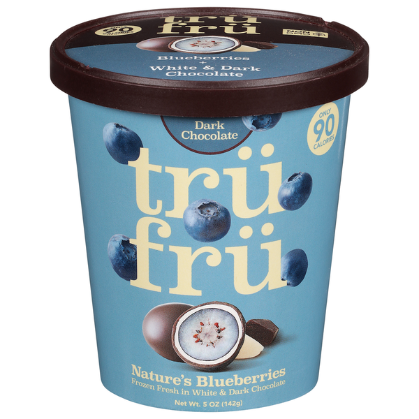 Frozen Appetizers & Sides Tru Fru Nature's Blueberries, Dark Chocolate hero