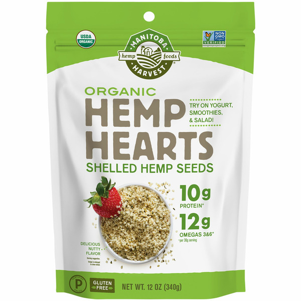 Fish Oil & Omegas Manitoba Harvest Hemp Hearts, Organic hero