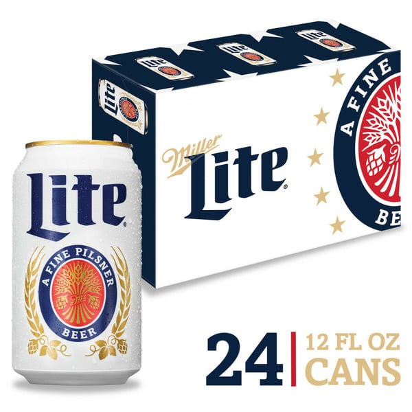 Big Brewery Lager Miller Lite American Light Lager Beer hero