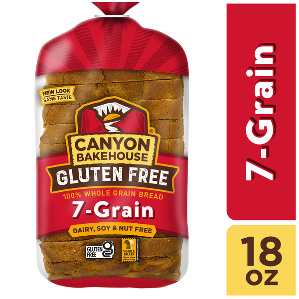 Frozen Bread, Dough & Pasta Canyon Bakehouse 7-Grain Gluten Free Bread hero