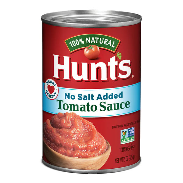 Canned & Jarred Vegetables Hunt's Tomato Sauce No Salt Added hero