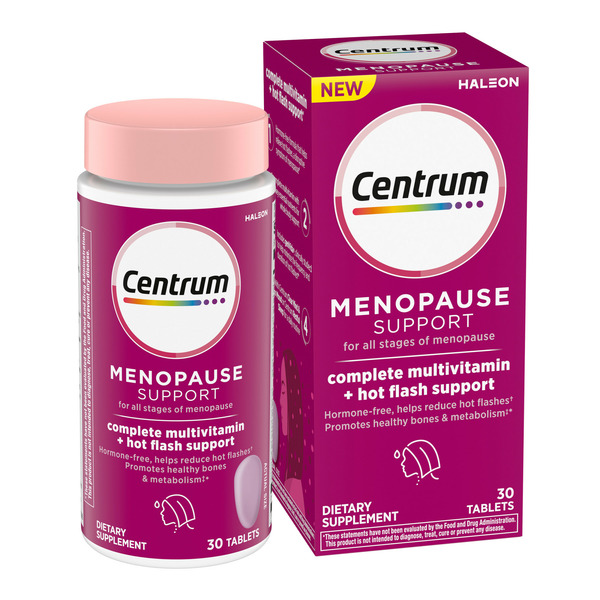 Centrum Multivitamin + Hot Flash Relief Tablets hero