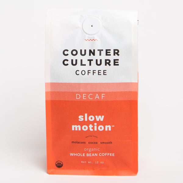 Coffee Counter Culture Slow Motion, Decaf, Dark-Roast, Organic, Whole-Bean Coffee hero