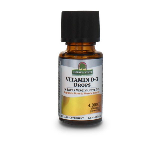 Vitamins & Supplements Nature's Answer Vitamin D-3 Drops hero