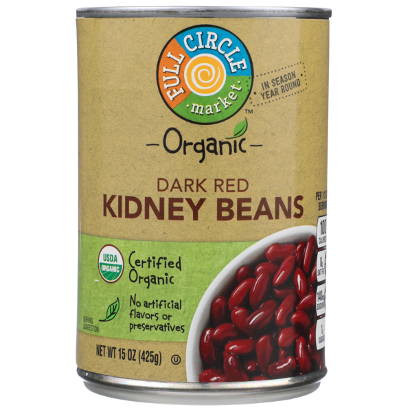 Canned Meals & Beans Full Circle Dark Red Kidney Beans hero