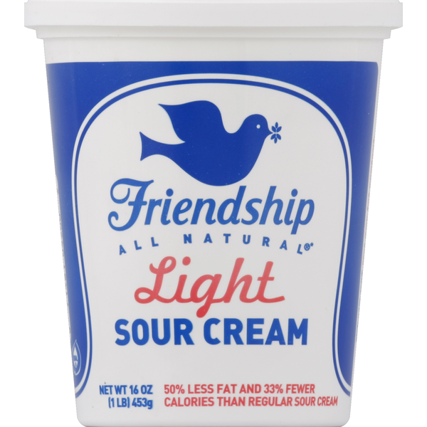 Other Creams & Cheeses Friendship Dairies Sour Cream, Light hero