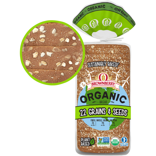 Bread Brownberry Organic Multigrain Bread hero