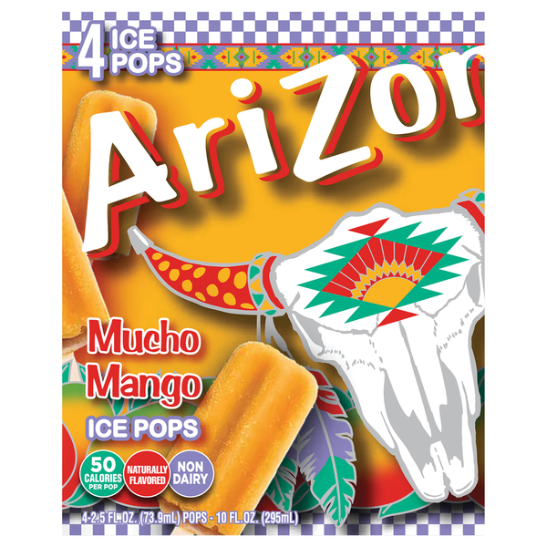 AriZona Ice Pops, Mucho Mango hero