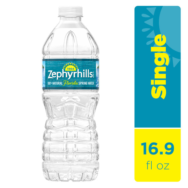 Water, Seltzer & Sparkling Water Zephyrhills 100% Natural Spring Water hero