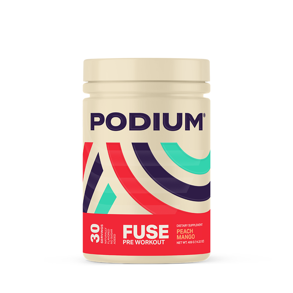 Podium FUSE Pre Workout, Peach Mango hero