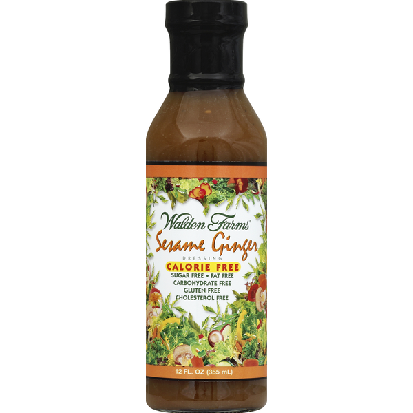 Salad Dressing & Toppings Walden Farms Dressing, Sesame Ginger hero