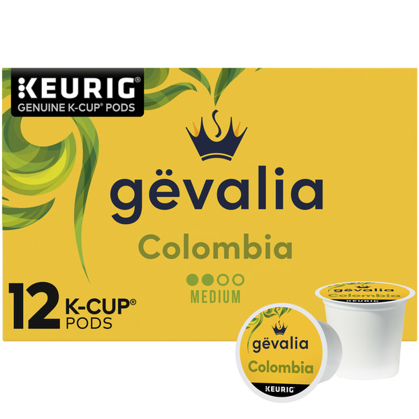 Coffee Gevalia Colombia Medium Roast Keurig K-Cup® Coffee Pods hero