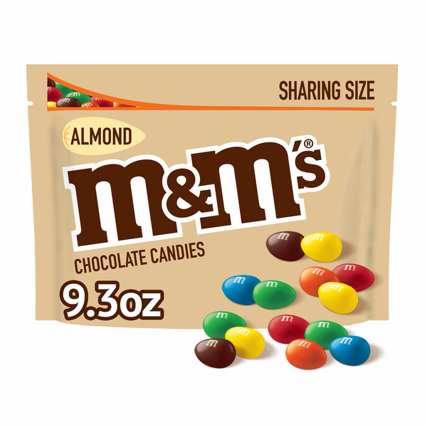 Candy & Chocolate M&M's Almond Milk Chocolate Candy Sharing Size hero