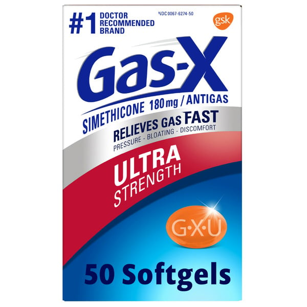 Digestion Gas-X Ultra Strength Bloating Relief Gas Relief Softgels hero