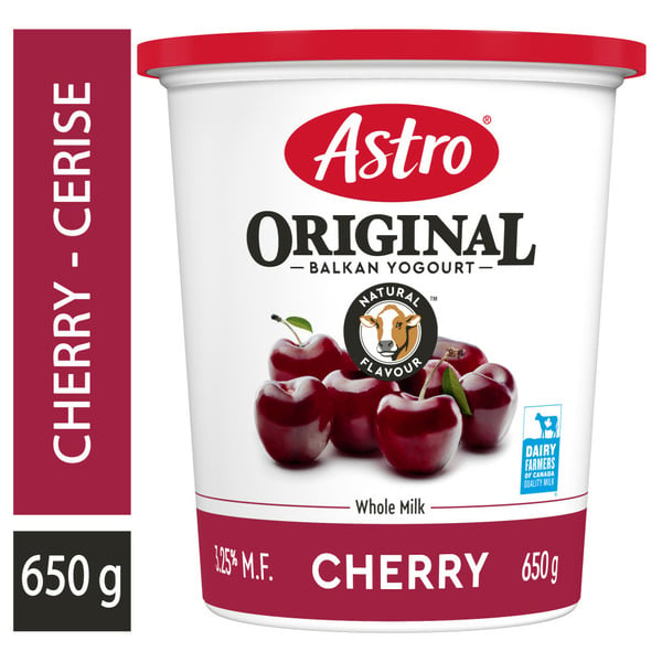 Yogurt Astro Original Yogurt Cherry,Balkan Style 3.25% hero