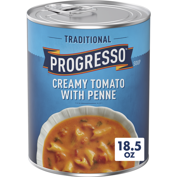 Soup, Broth & Bouillon Progresso Traditional Creamy Tomato With Penne Soup hero