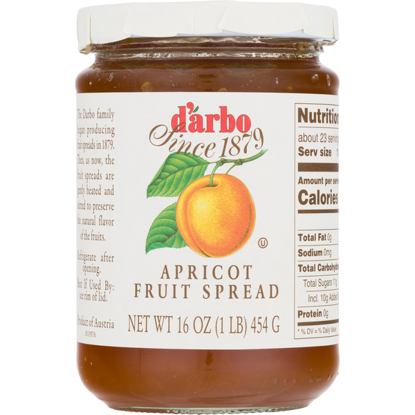 Spreads Darbo Fruit Spread, Apricot hero