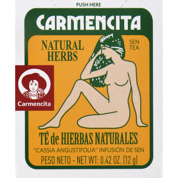 Tea Bags and Mixes Carmencita Sen Tea, Natural Herbs hero