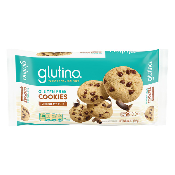 Cookies & Cakes Glutino Gluten Free Chocolate Chip Cookies hero