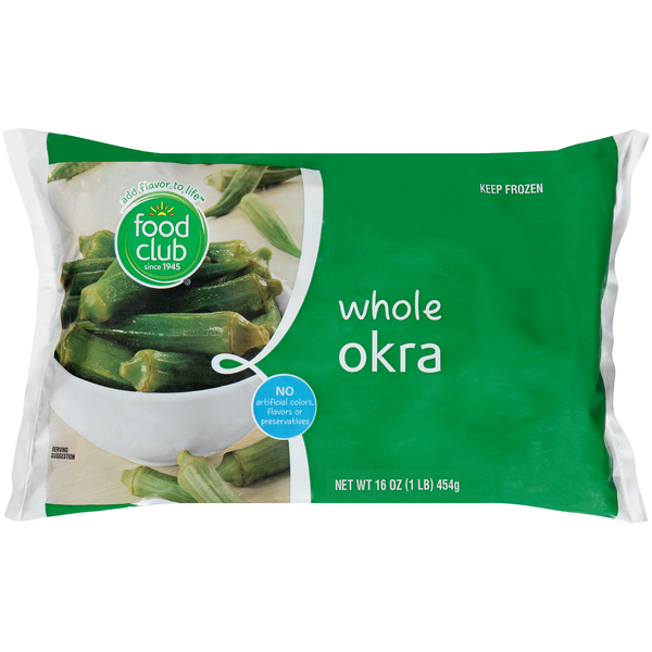 Frozen Produce Food Club Whole Okra hero