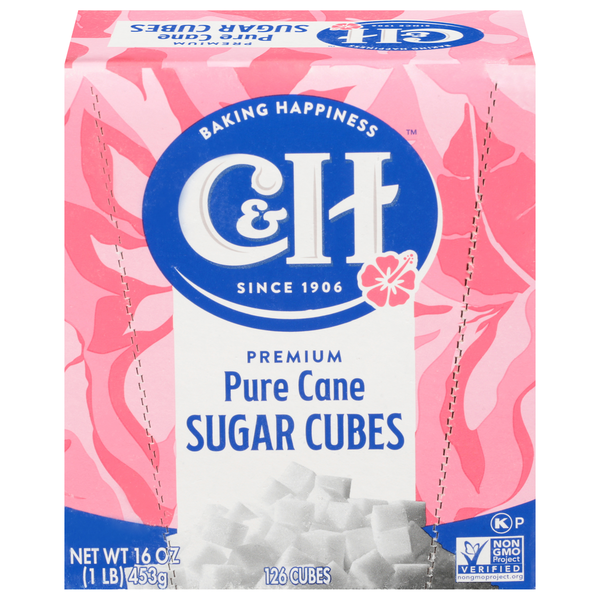 Baking Ingredients C&H Pure Cane Sugar Cubes hero