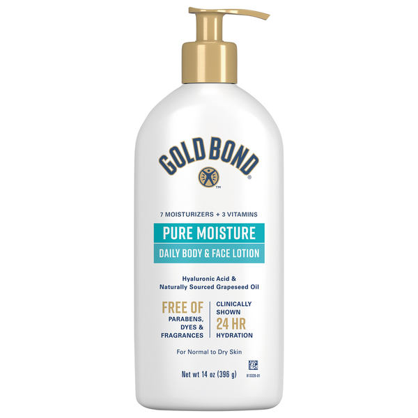 Body Lotions & Soap Gold Bond Pure Moisture Lotion, Ultra-lightweight Daily Lotion hero