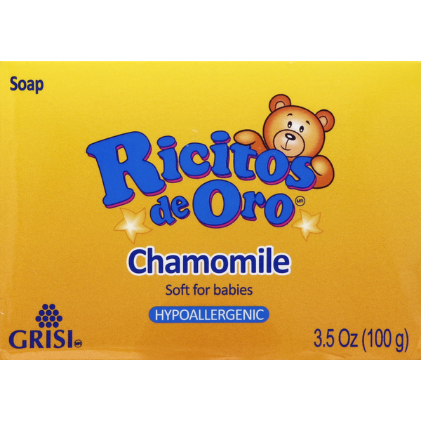 Facial Care Grisi Ricitos de Oro Soap, Hypoallergenic, Chamomile hero