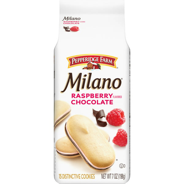 Cookies & Cakes Pepperidge Farm Raspberry Flavored Chocolate Cookies hero