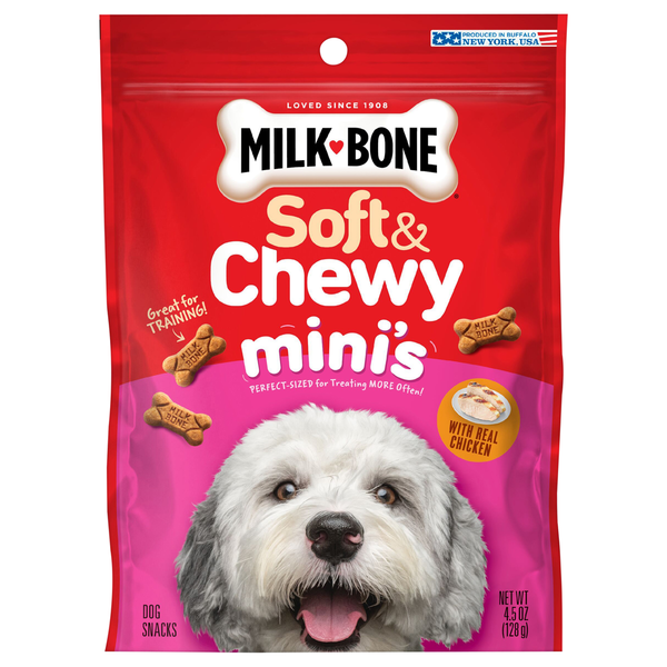 Dog Food & Care Milk-Bone Dog Snacks, with Reak Chicken, Mini's hero