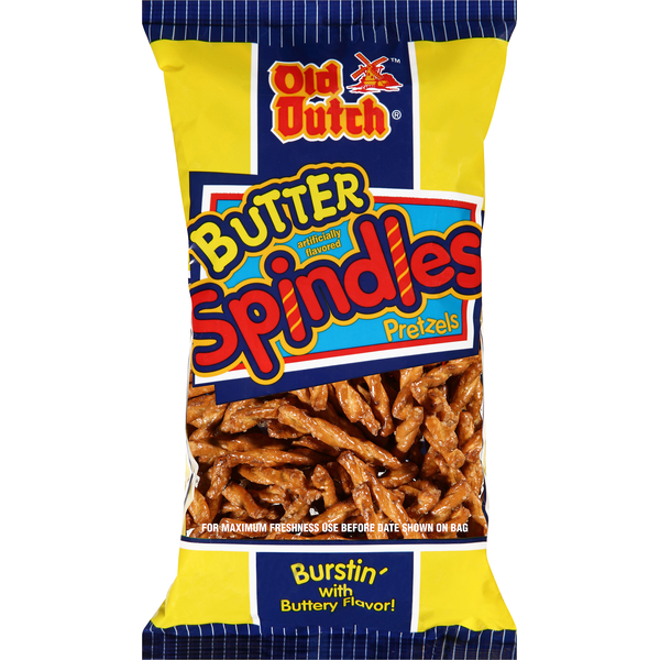 Chips & Pretzels Old Dutch Pretzels, Butter Spindles hero