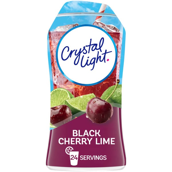 Cocoa & Drink Mixes Crystal Light Black Cherry Lime Naturally Flavored Drink Mix hero