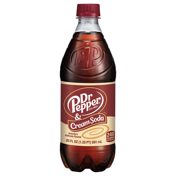 Soft Drinks Dr Pepper Cream Soda hero