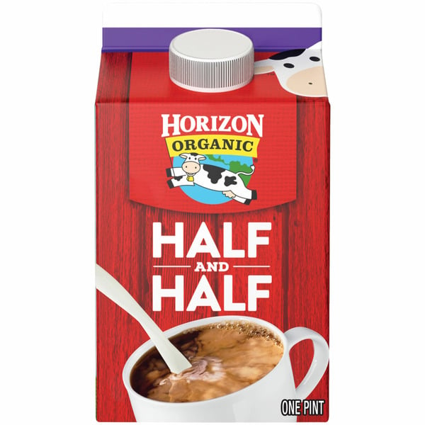 Cream Horizon Organic Half & Half hero