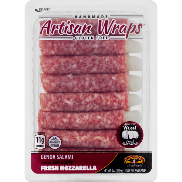 Prepared Meals Formaggio Artisan Wraps, Genoa Salami hero