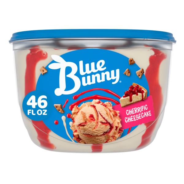 Blue Bunny Blue Bunny Cherrific Cheesecake Frozen Dessert hero