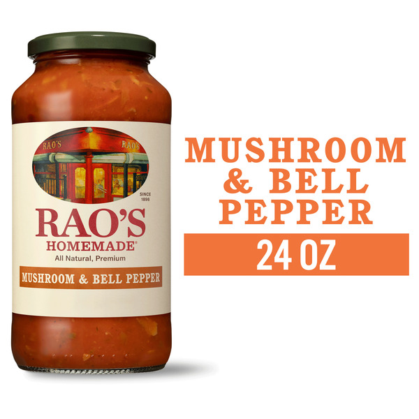 Pasta Sauce Rao's Mushroom & Bell Pepper hero