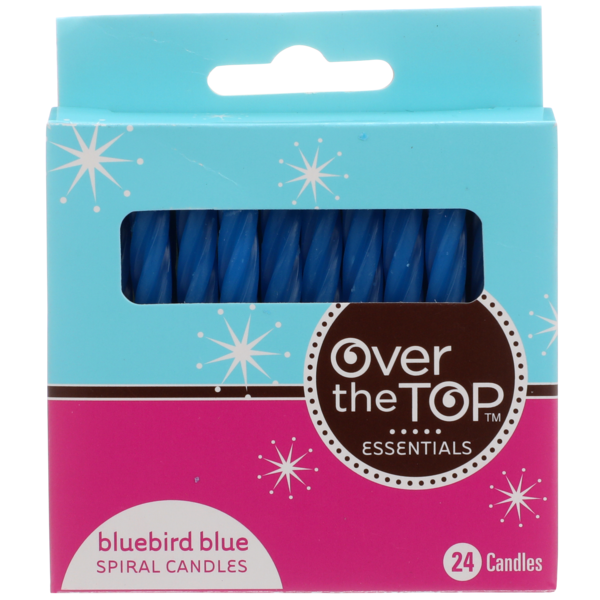 Air Fresheners & Candles Over The Top Blue Bakery Spiral Candles hero