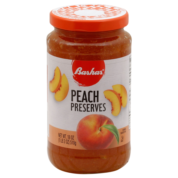 Spreads Bashas' Preserves, Peach hero