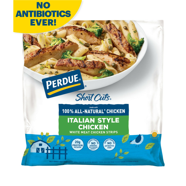 Prepared Meals Perdue Carved Chicken Breast Grilled Italian Style Strips hero