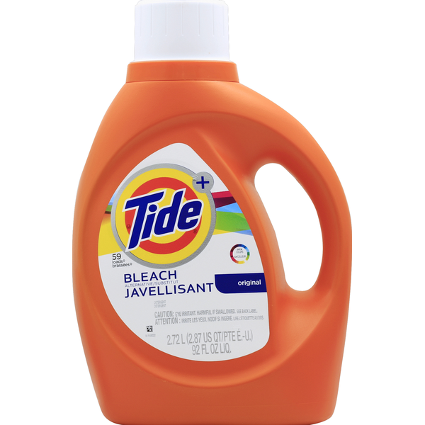 Laundry Tide Detergent, Bleach Alternative, Original hero