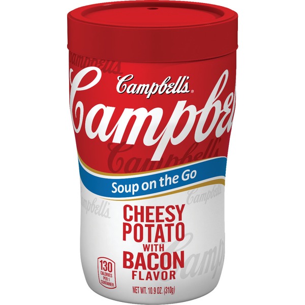 Soup, Broth & Bouillon Campbell's Cheesy Potato with Bacon Flavor Soup hero