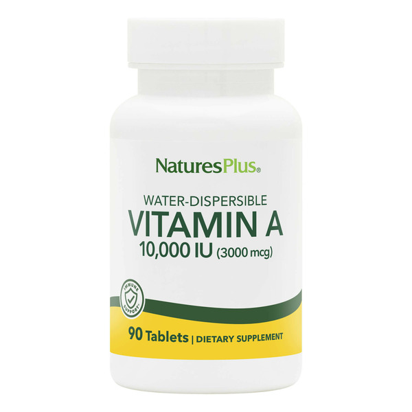 Vitamins & Minerals NaturesPlus Vitamin A 10,000 IU Water-Dispersible Tablets hero