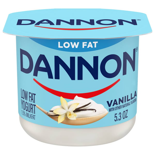 Yogurt Dannon Vanilla Lowfat Yogurt hero