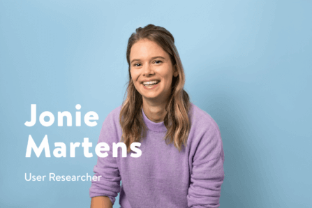 Say Hello to Jonie Martens, User Researcher