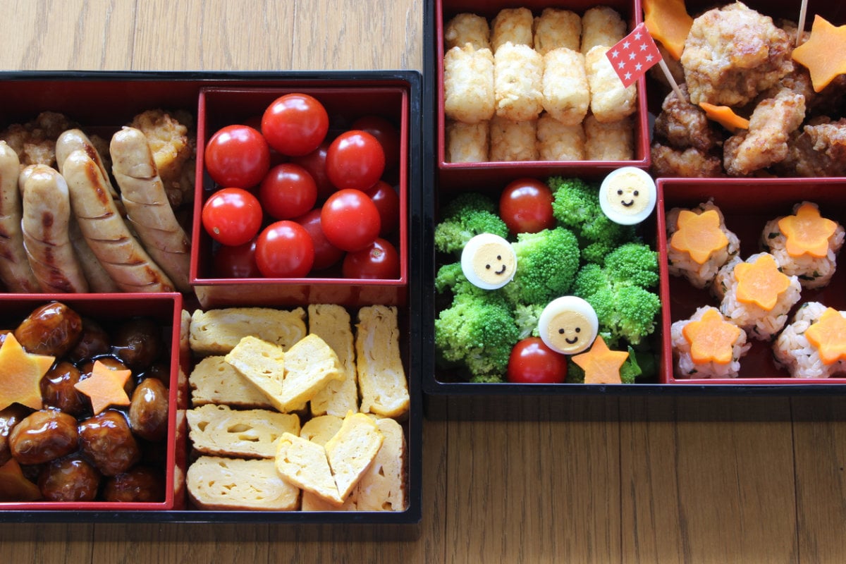 Two Types Of Bento Box